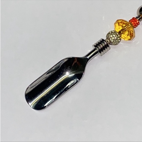 Stainless Steel Beaded Mini Scoop - Picture 5 of 8